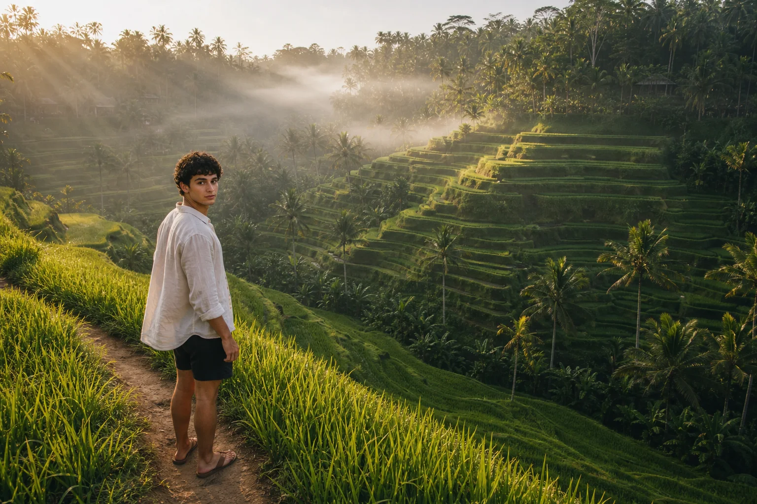 Bali Rice Terraces — Male Version