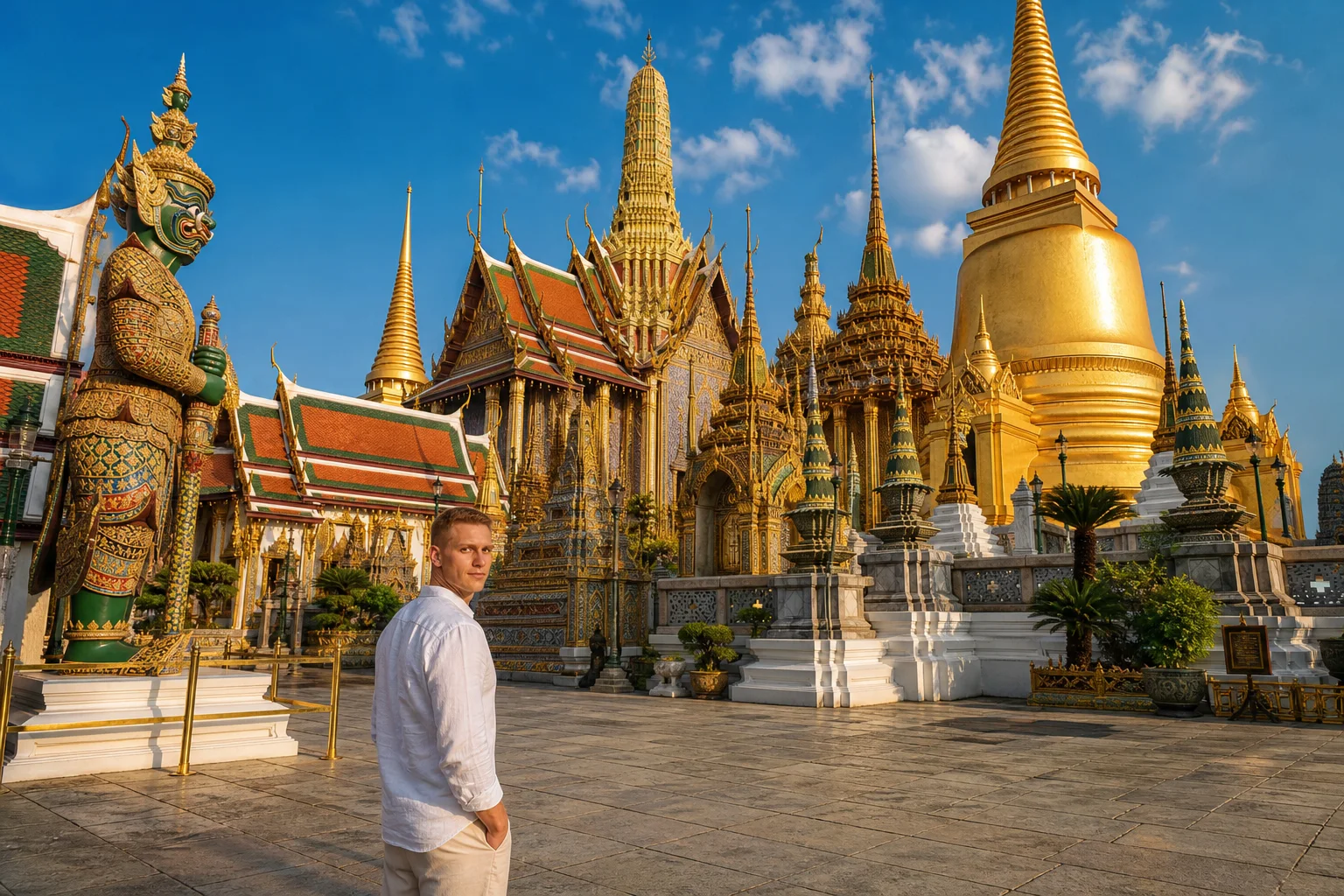 The Grand Palace, Bangkok — Male Version