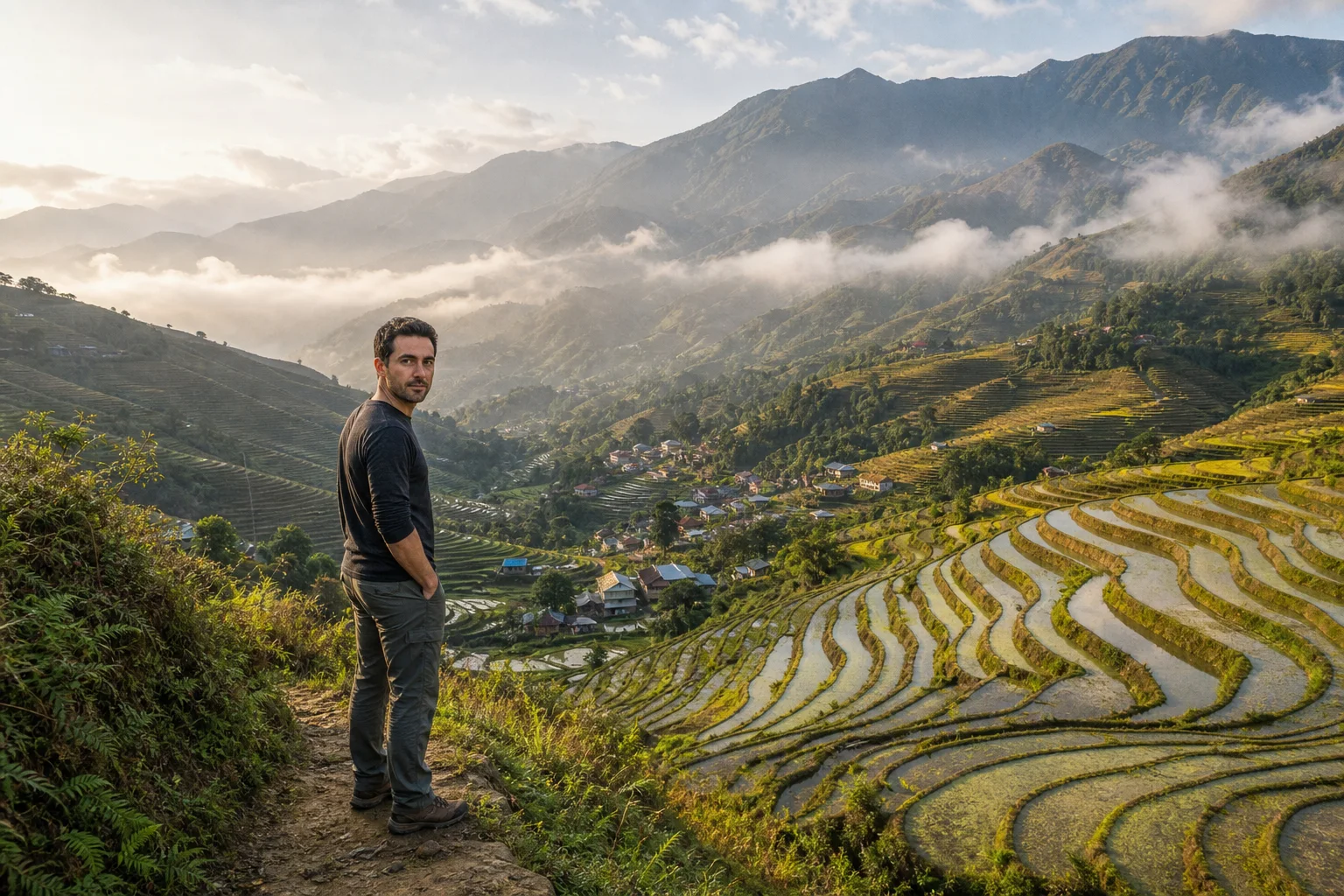 Sa Pa Rice Terraces — Male Version