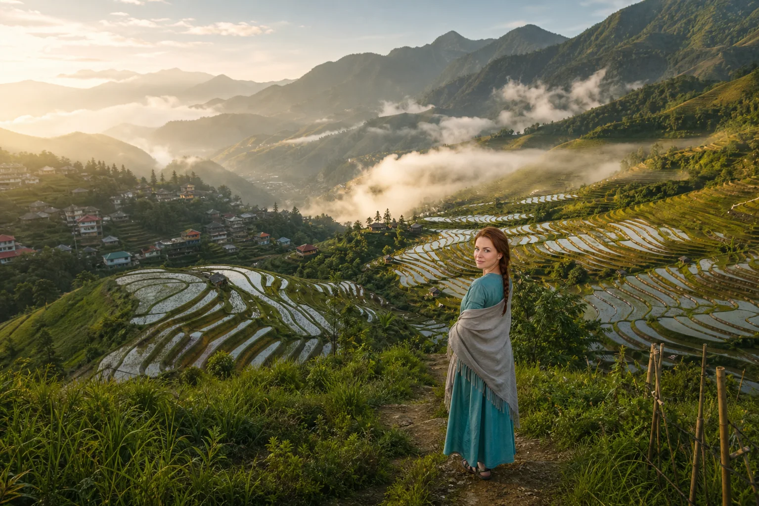 Sa Pa Rice Terraces — Female Version